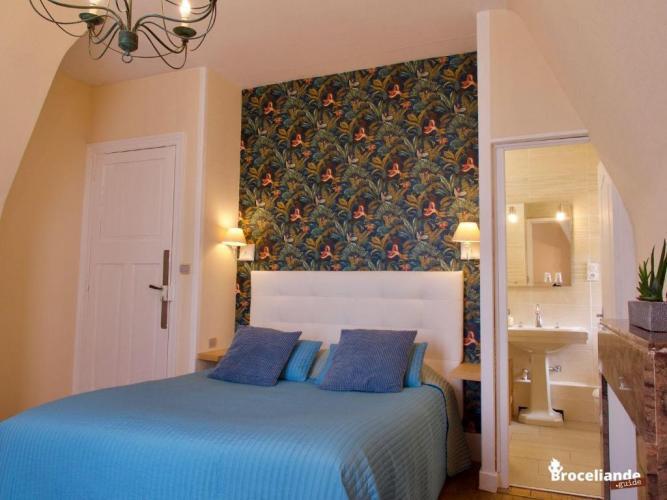 La Maison Rouge Montauban-de-Bretagne Chambre photo