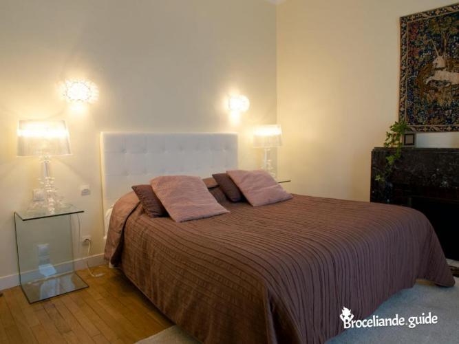 La Maison Rouge Montauban-de-Bretagne Chambre photo